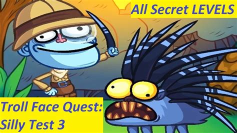 We are trying our best to solve the answer manually and update the answer into here, currently the best answer we found for these are: Troll Face Quest: Silly Test 3 - All Secret LEVELS ...