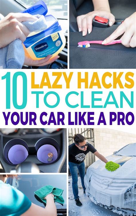 10 Cleaning Hacks That'll Actually Keep Your Car Clutter ...