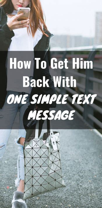 We did not find results for: How To Get Him Back With One Simple Text | Getting him ...
