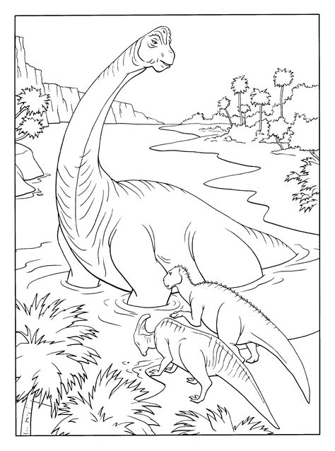 Van de tyrannosaurus tot brachiosaurus kleurplaten, je vindt alle dino's hier! Kleurplaten Paradijs - Kleurplaat Dinosaurussen