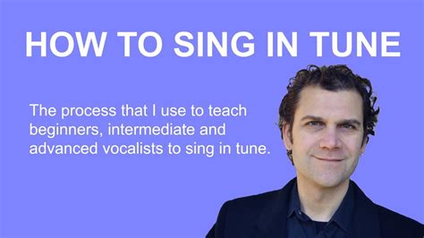 Would you like to know how to sing high notes without straining? How to Sing in Tune - Quick Tip | Singing, Singing tips ...