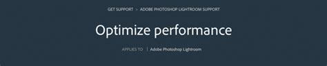 Is there an update to the. Could Speeding Up Lightroom Really Be This Easy?! (No ...