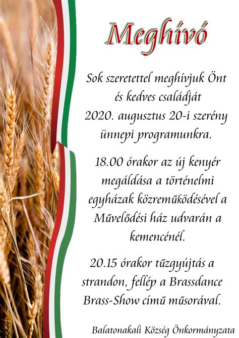 Jun 04, 2021 · balatonvilágoson rendezik meg a 10 nap strand fesztivált augusztus 18. Augusztus 20-i ünnepi programjaink | Balatonakali