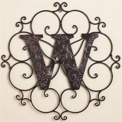 Over 10 years experience and knowledge in the signage industry. Monogram Metal Wall Art Scrolled Hanging Sculpture Large ...