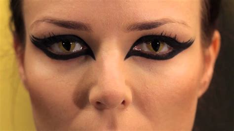 This extensive range of cat's eye contact lenses will have you purring with delight. Yellow Cat Eye Coloured Contact Lenses - YouTube