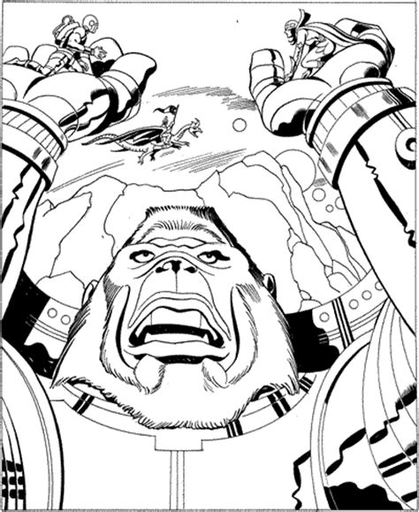 Check out amazing coloringpages artwork on deviantart. Jack Kirby Drawing | Free download on ClipArtMag