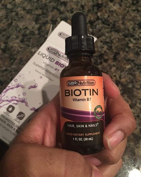 Biotin for hair growth is quickly gaining speed as a contender in the industry. SBR nutrition liquid biotin for hair skin and nails ...