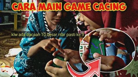 Nonton dulu baru komeng, gan! DI AJARIN CARA MAIN GAME CACING Pertama Kalinya || Story ...