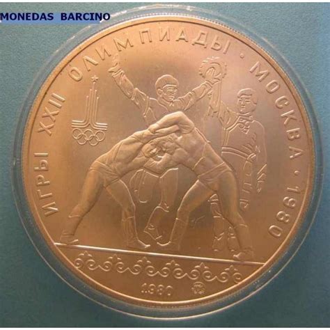 Rusia en los juegos olímpicos está representada por el comité olímpico ruso, miembro del comité olímpico internacional desde el año 1993. RUSIA-1980 - RUSIA - RUSSIA- 10 RUBLOS - ONZA-LICHA ...