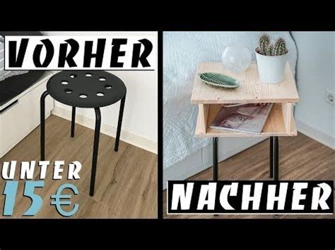 Tach auch, heute gehts um den klassischen ikea lacktisch. EINFACHER IKEA HACK - DIY NACHTTISCH unter 15 € | EASY ALEX - YouTube | Diy nachttisch ...