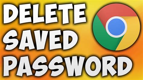 How do i get chrome to save my information after i already told it not to? How To Delete Saved Password In Google Chrome - Remove ...