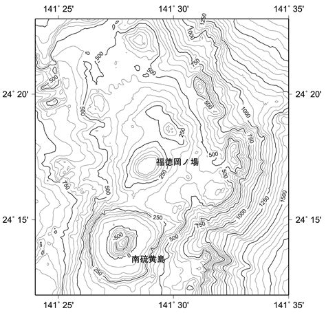 伊豆大島、 新島、 神津島、 三宅島、 八丈島、 青ヶ島、 西之島、 硫黄島、 福徳岡ノ場: 福徳岡ノ場｜海域火山データベース｜海上保安庁 海洋情報部