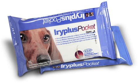 Pornpros poked & soaked 10 min. Iryplus® pocket, soaked wipes for cleaning the periocular ...