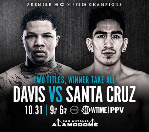 On august 29, 2015, leo santa cruz battled abner mares in a thrilling featherweight world title matchup live on espn from staples center in los a. Davis Vs. Santa Cruz | Alamodome