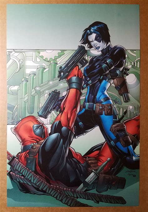 Rob liefeld has created a new deadpool 2 poster that pays tribute to the merc with a mouth's comic book home. Deadpool Domino Marvel Comics Poster by Patrick Zircher