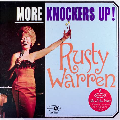 Camels can go for a very long time without drinking. Vintage Stand-up Comedy: Rusty Warren - More Knockers Up 1965