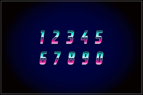 40+ Best Number Fonts for Displaying Numbers | Design Shack