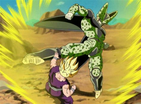 In the first encounter, he will be imperfect facing off against piccolo and. 🌼Long Gif Posts🌼 | Perfect Cell Series: Dragon Ball Character:...
