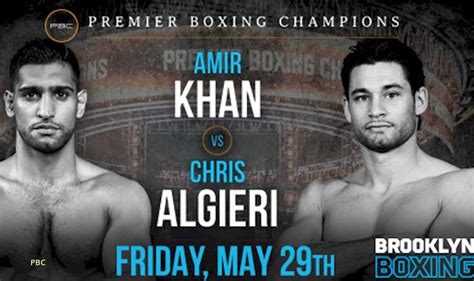 The boxing after dark event tonight. Khan vs Algieri Results: Who Wins the Amir Khan Boxing ...