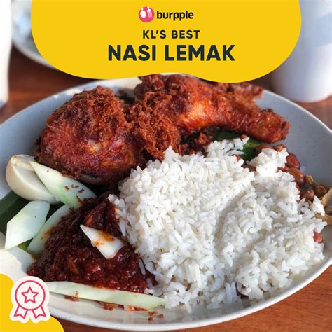 The best nasi lemak in the world to the world. Best Nasi Lemak in KL | Burpple Guides