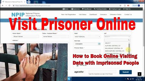 We offer training, a fantastic benefits package, pension, uniforms and additional attractive compensations. How to book online Visiting date with jail Prison: Visit ...