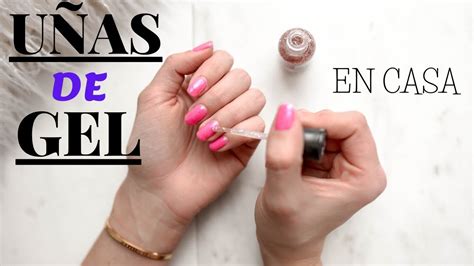 Las uñas de gel, acrílicas y de porcelana se consiguen mediante una manicura más profesional, o bien recurriendo a centros estéticos de manicura, o bien haciéndola con una serie de utensilios más específicos para colocar las uñas desde casa. UÑAS DE GEL EN CASA! DIY - YouTube