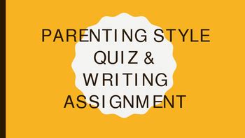 The Glass Castle Lesson - Parenting Style Activity and ...