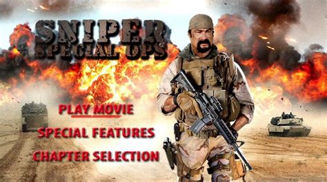 A special ops military force, drove by master marksman sergeant jake chandler, are sent to a. Sniper: Special Ops (2016) - DVD Movie Menus
