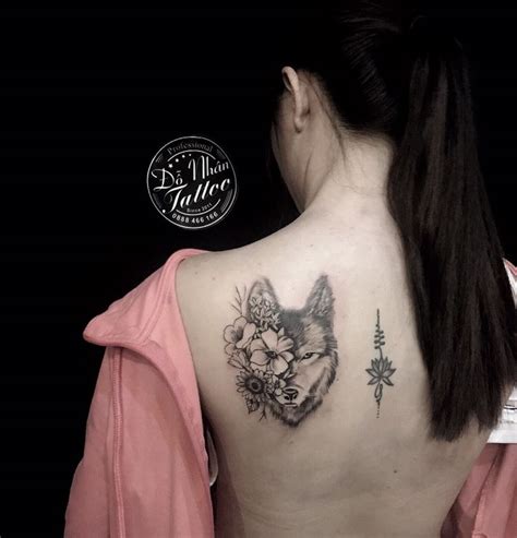 Hình xăm mini chất về địa lý. Hình xăm sói, tattoo for girl, tattoo for mens, tattoo ...