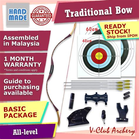 Tutorial cara membuat anak panah / arrowподробнее. Archery Handmade Traditional Bow Set Basic Package Memanah ...