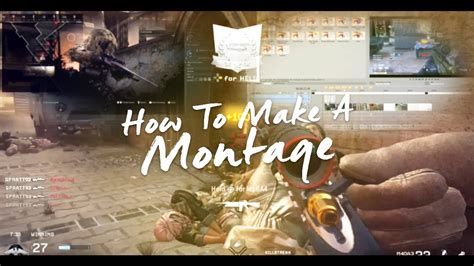 A photomontage is a composite image produced by blending multiple images to create a fully realized a film or television montage involves a sequence of shots which have been edited to follow each other in rapid succession. How To Make A Montage - YouTube