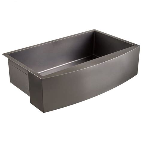 You can browse other materials as well. 33" Atlas Stainless Steel Farmhouse Sink - Curved Apron ...