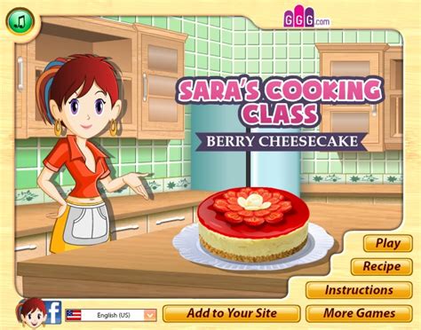 La cocina con sara es una colección de juegos que consta de más de 100 lanzamientos. Juegos de Cocina | Postres Originales