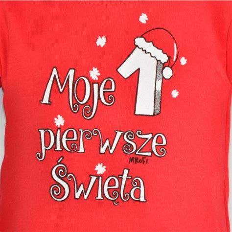 Body Niemowlęce MROFI - Moje Pierwsze Święta - najlepsze opinie i ceny ...