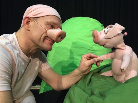 Es staffel der serie piggeldy und frederick. marotte Figurentheater Karlsruhe