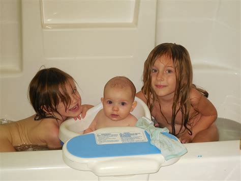 The mother turned round for the soap on the rack was only a moment but when she turned back; Our Little MES