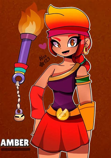 She has a long range with a reliably high damage output. Amber Brawl Stars wallpaper by jhvr14 - ce - Free on ZEDGE™