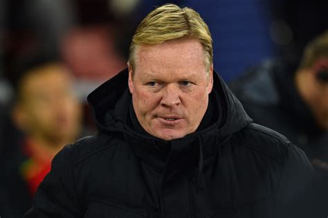 Netherlands boss ronald koeman says memphis depay was too young when he moved to manchester united but has since grown as a player. Everton vs Liverpool: Ronald Koeman discusses Ross Barkley ...