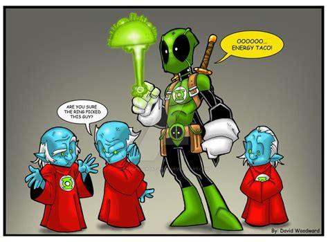The best gifs are on giphy. Green Deadpool Lantern by badgerlordstudios | Deadpool ...