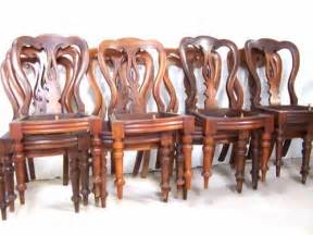 Anges high back dining chairs black and chrome (set of 4). 12 Victorian Spoon Back Chairs In Walnut - Antiques Atlas