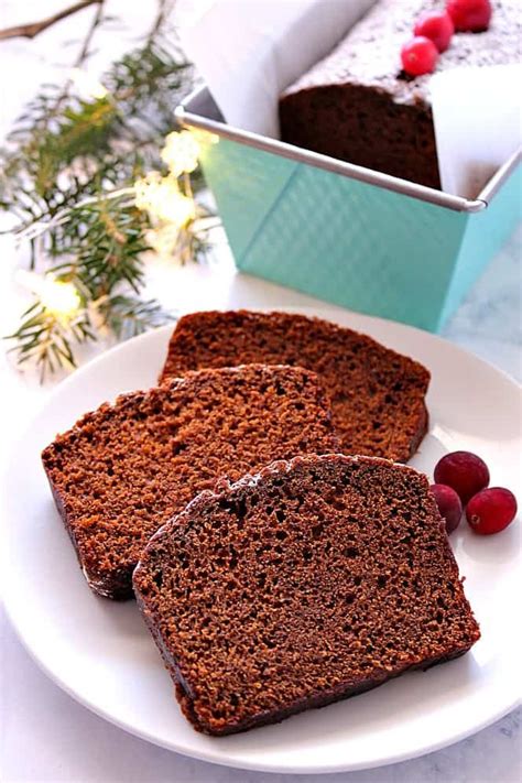 If youre looking for a homemade christmas cake with lots of icing its time to turn your attention to these festive ideas. Gingerbread Loaf Cake Recipe - moist and perfectly spiced ...