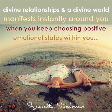 Maybe you would like to learn more about one of these? Divine relationships & a divine world manifests instantly ...