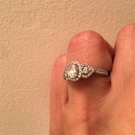 So when people—and, specifically, celebrities—call up coloured stones to play the main role in their engagement rings, we pay attention. TRULY™ Zac Posen 1 ct. tw. Diamond Three-Stone Engagement Ring in 14K White … | Three stone ...
