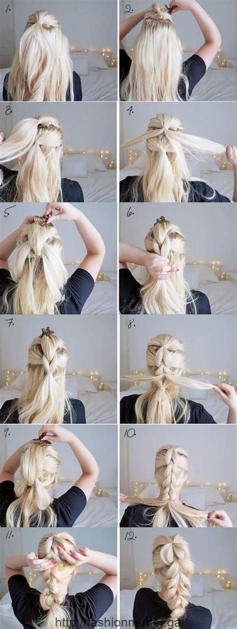 Don't cut your long hair before you look at these options! The Chunky Braid Easy Hairstyles Step By Step Hairstyles ...