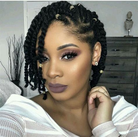 Find out the latest and trendy natural hair hairstyles and haircuts in 2021. Pin by f•a•i•t•h on Hair•~•Slayed | Natural braided ...