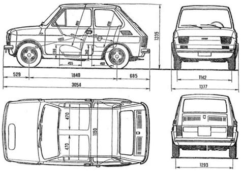 Maybe you would like to learn more about one of these? Fiat 126 (???? 126) - ??????.?? #ferrarif40 #ferrari #f40 #blueprint | Fiat 126, Fiat, Retro cars