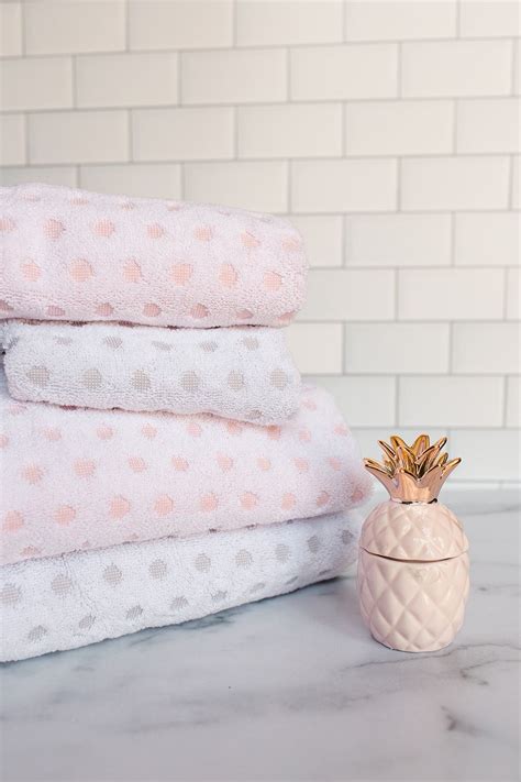 Shop for polka dot bathroom towels online at target. LC Lauren Conrad Polka-Dot Bath Towel in 2020 | Home decor ...