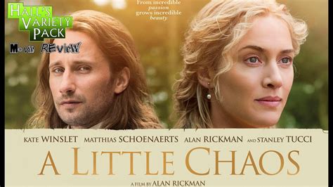 Soon, she's ensnared in political and romantic complications. Movie Review: A Little Chaos - YouTube