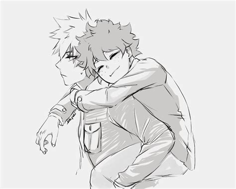 Izuku and katsuki have known each other since childhood, as stated through the series. Bakudeku In A Nutshell PART 3 - 415 - Wattpad