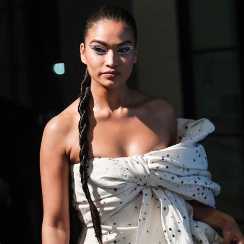 For more information and source, see on this link : Shanina Shaik Cleavage - The Fappening Leaked Photos 2015-2020